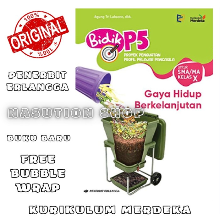 

SALE !!! BUKU BIDIK P5 GAYA HIDUP BEKERLANJUTAN KELAS 1/X SMA ERLANGGA MERDEKA READYY