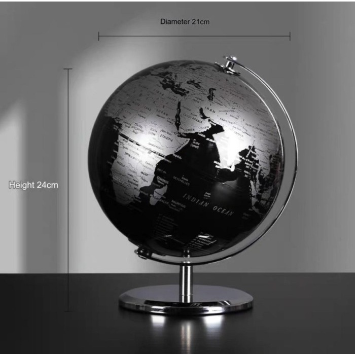 

SALE !!! DEKORASI ORNAMEN GLOBE PETA DUNIA / MODISH GLOBE ORNAMENT 2777 READYY