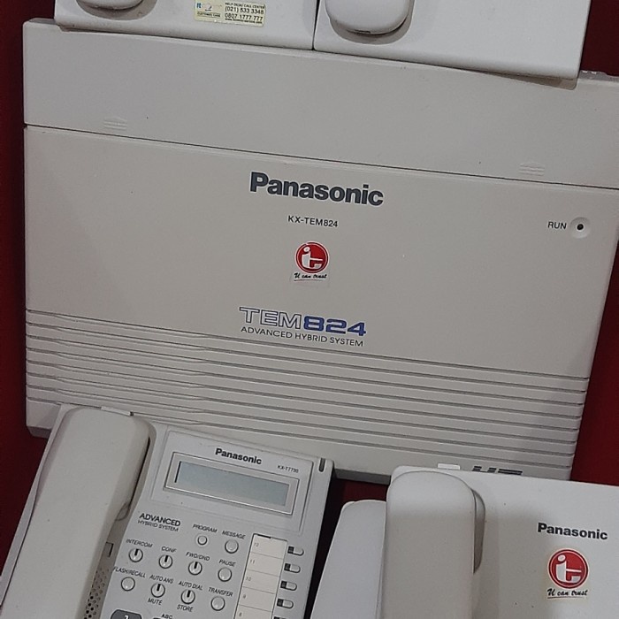 Paket Pabx Panasonic KX-TES/TEM824