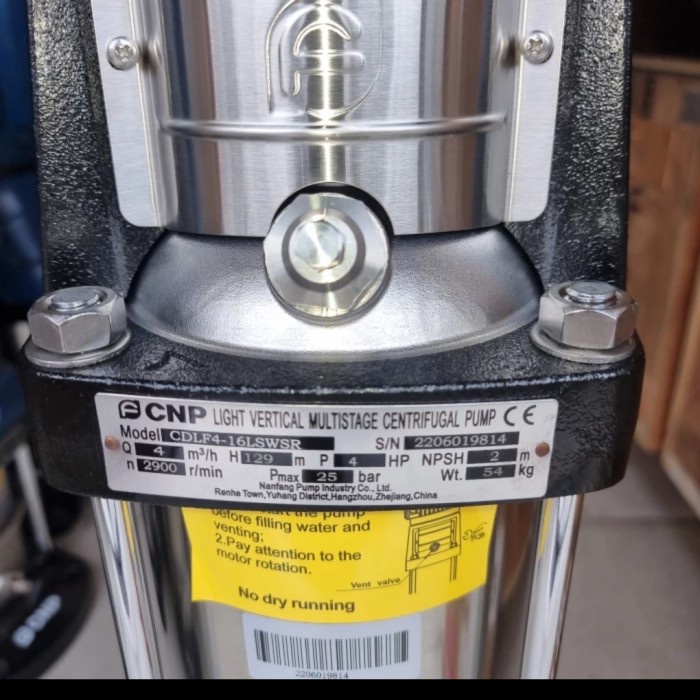 Pompa bosster verical CNP CDLF 4-16 3phase in ut 11/4ini cnp cdlf