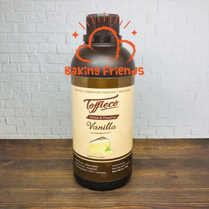 

Ready Stok" Toffieco Vanilla 500Gr/Perisa Perasa Vanilla/ Pasta Vanila 500 Gram
