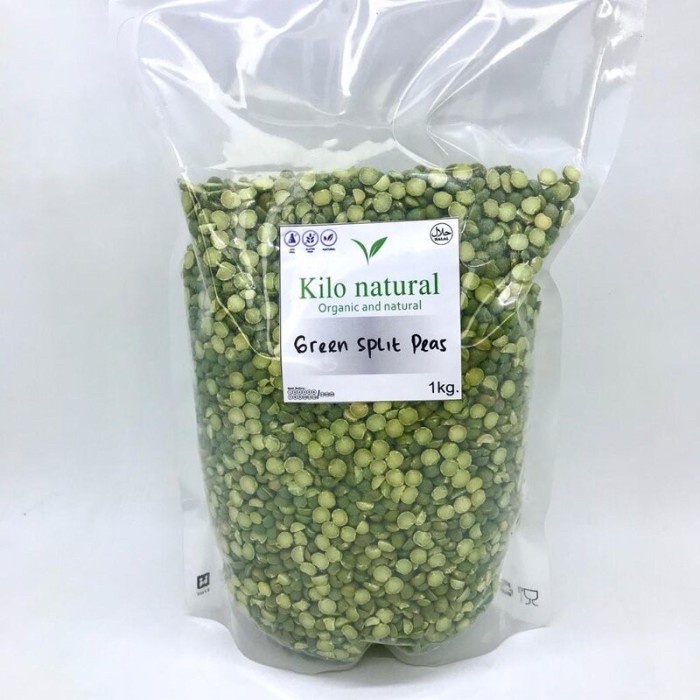 

Ready Stok" Green Split Peas / Kacang Polong Belah 1Kg