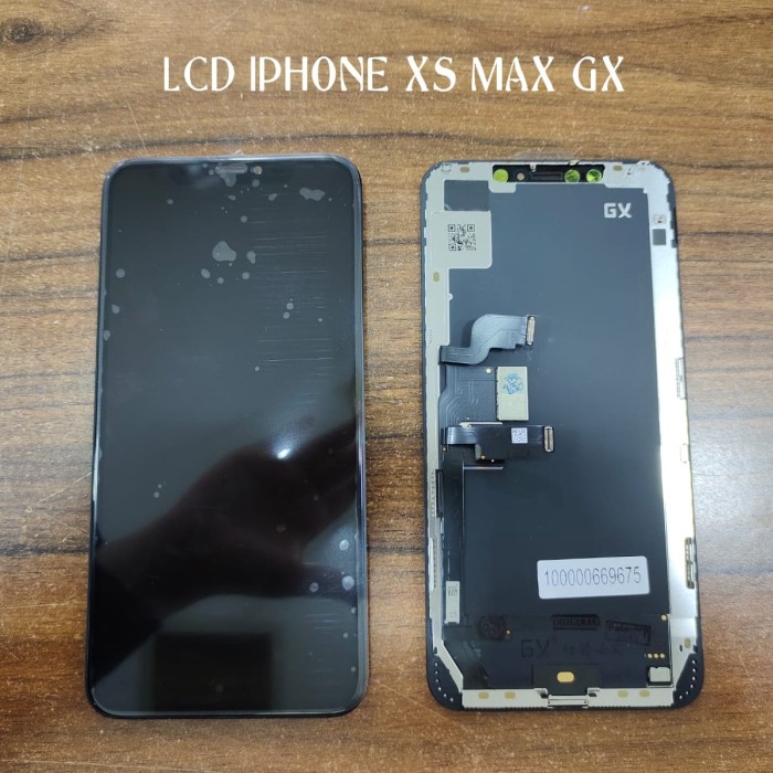 LCD IPHONE XS MAX BLACK ORI GX
