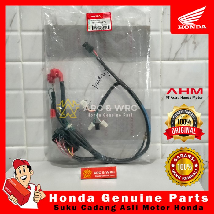 Kabel Aki/Accu/Battery Honda New Vario 150 eSP