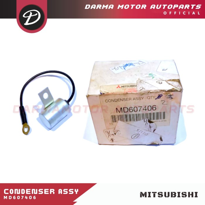 CONDENSER CONDENSOR KONDENSOR MITSUBISHI L300 MD607406 ASLI ORI MITSU