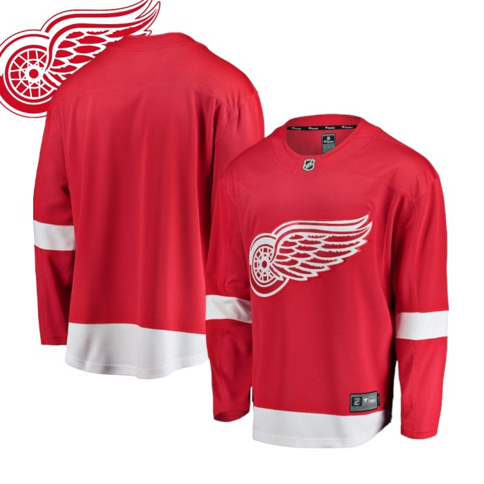 TERBARU $135 Jersey NHL Original Detroit Red Wings
