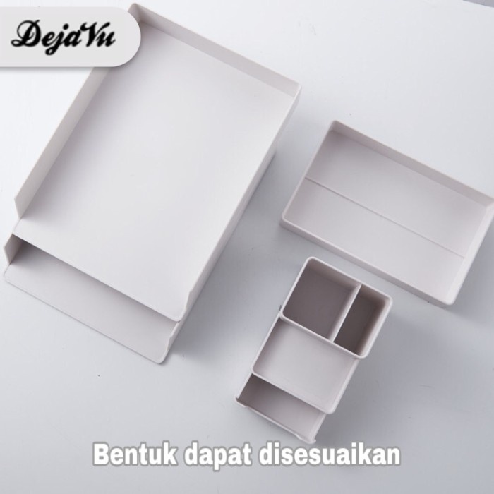 

Dejavu Rak Meja Organizer Tempat Dokumen Alat Kantor Stationery HSB120 DiskonJual MurahHarga