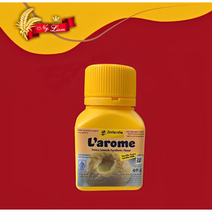 

Ready Stok" L'Arome Larome Perisa Vanila Susu Bubuk / Vanilla Milk Powder 40 Gram
