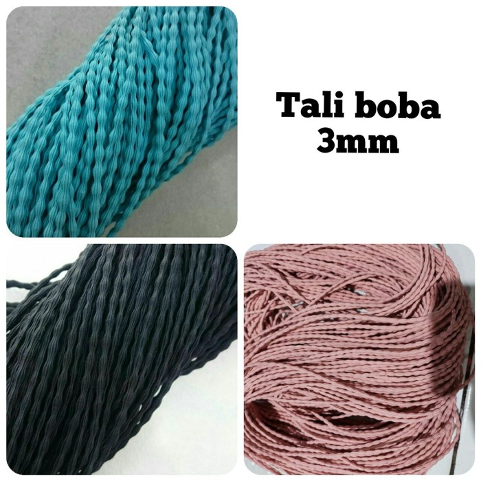 

] TALI ULIR BOBA KOREA ELASTIS MACAM WARNA