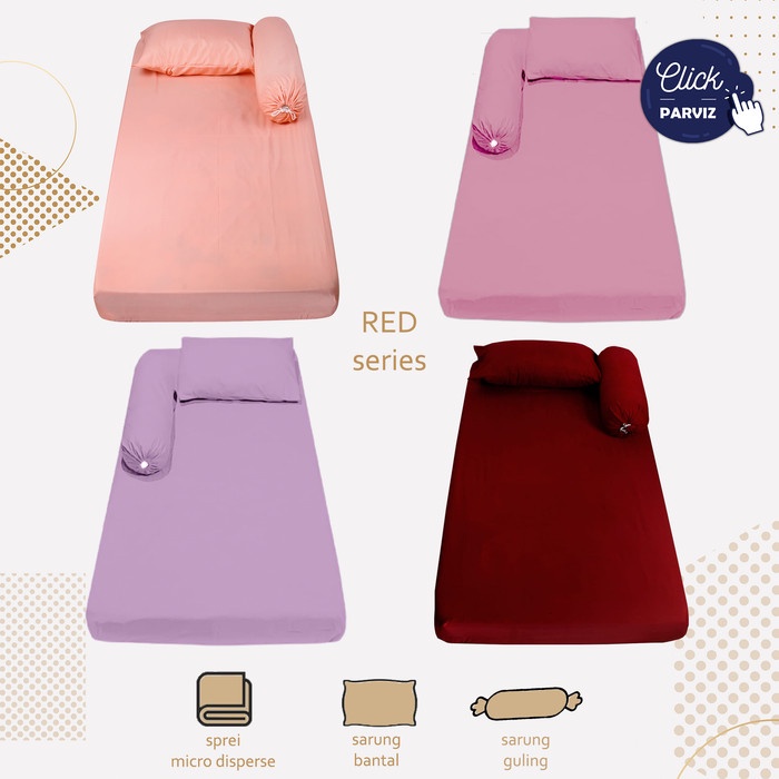 Sprei Polos 120x200 Sprei No.3 - Sudut Karet