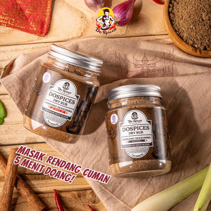 

Dospices Healthy Dry Rub [Rendang Seasoning] Bumbu Marinasi Rendah Kalori [100 Gr] Bubuk Rempah