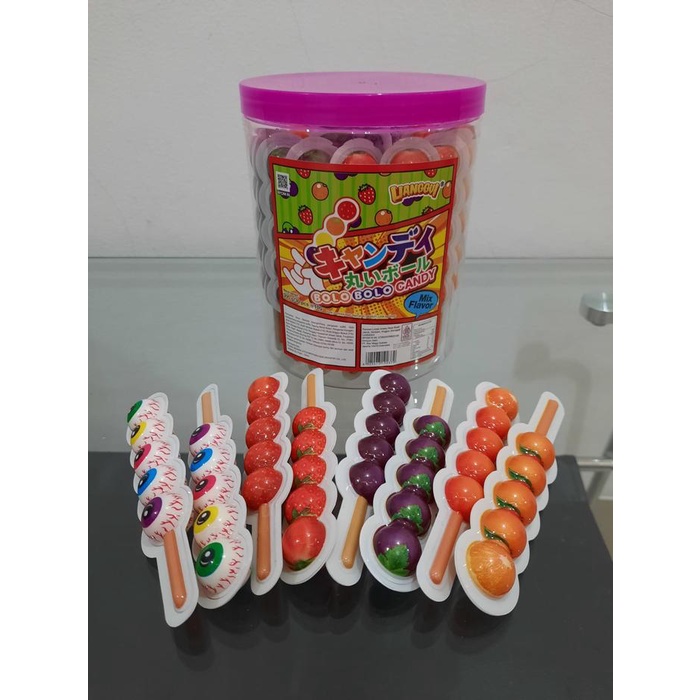 

Makanan Lianggui Bolo Bolo Candy HALAL 30pcs 400gr
