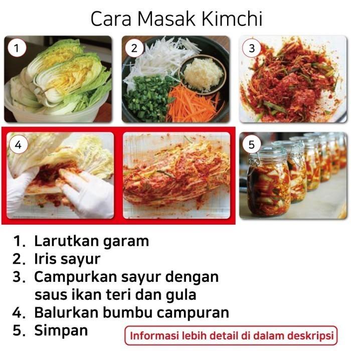 

Gochugaru - Bubuk Cabe Halus / Chili Powder Korea Oripack 1 KG Cabai