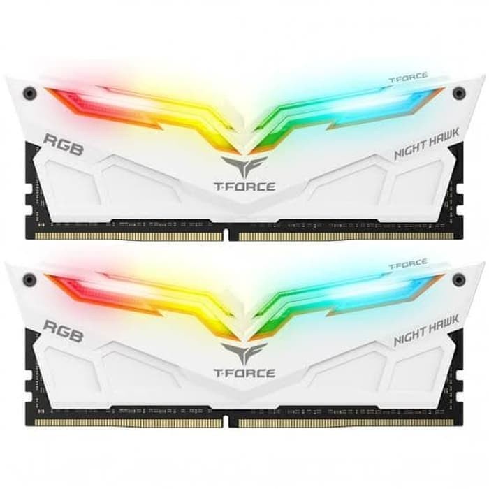 Team Night Hawk White DDR4 16GB (2x8GB) 3200MHz TF2D416G3200HC16CDC01