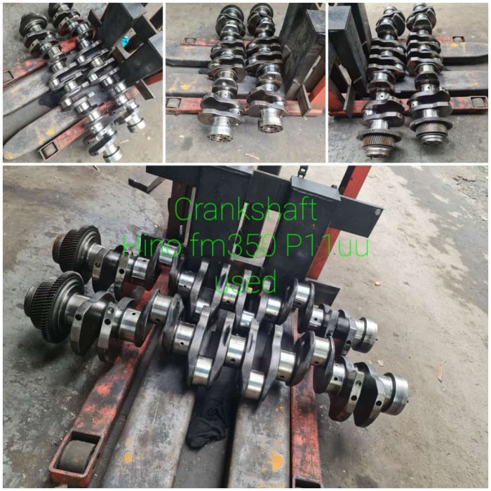 Product Crankshaft Kruk As Hino Fm 350 P11Uu Copotan Asli Kode Rz46