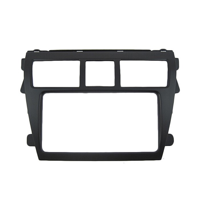 Spesial Frame Panel Toyota Vios Black / Silver Frame Vios 2008 Up 7 Inchi