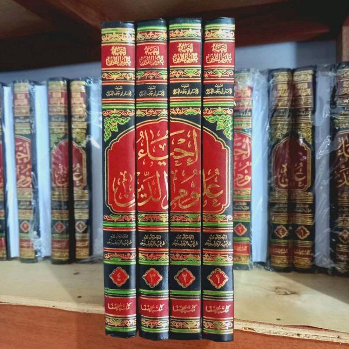 

Viral Kitab Ihya' Ulumiddin 4 Jilid - Imam Al Ghozali - Maktabah Ash Shofa Mesir - Fiqh Dan Tashawuf