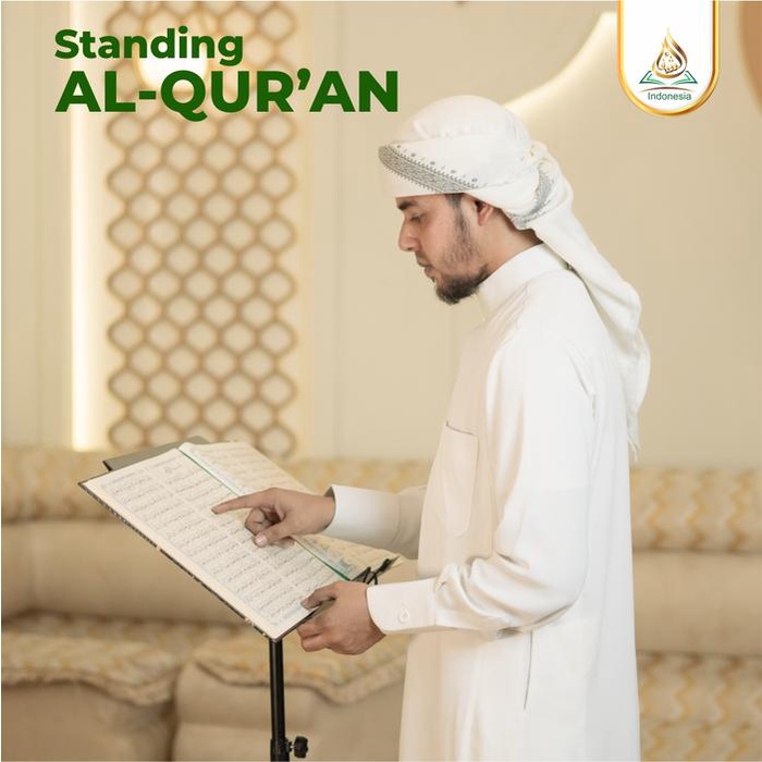 

Produk Terbaru Asy Syifa - Stand Al Quran Jumbo Stand Book Dudukan Besi Alquran Kualitas Premium