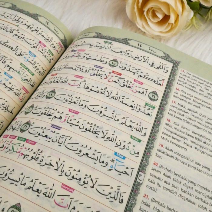 

Promo A5 Alquran At-Tajwid Ummul Quro - Alquran Tajwid Waqof Ibtida Dilengkapi Terjemahan Packing