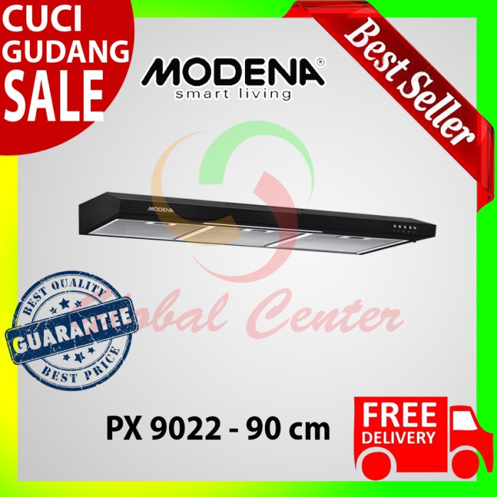 Slim Hood Modena 90cm - Penghisap Asap Dapur - PX 9022