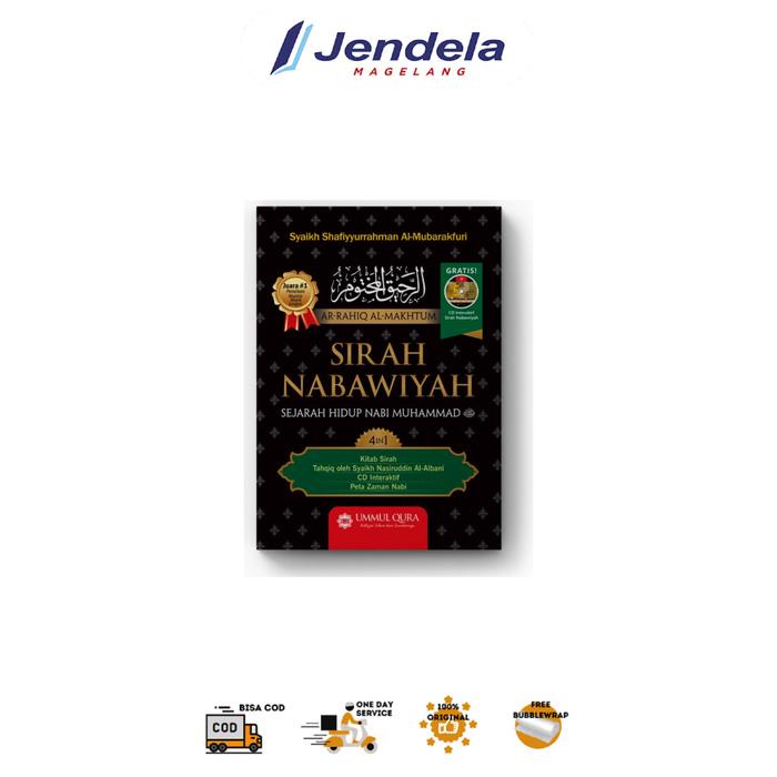 

Ready Stock Sirah Nabawiyah - Sejarah Hidup Nabi Muhammad Packing Aman