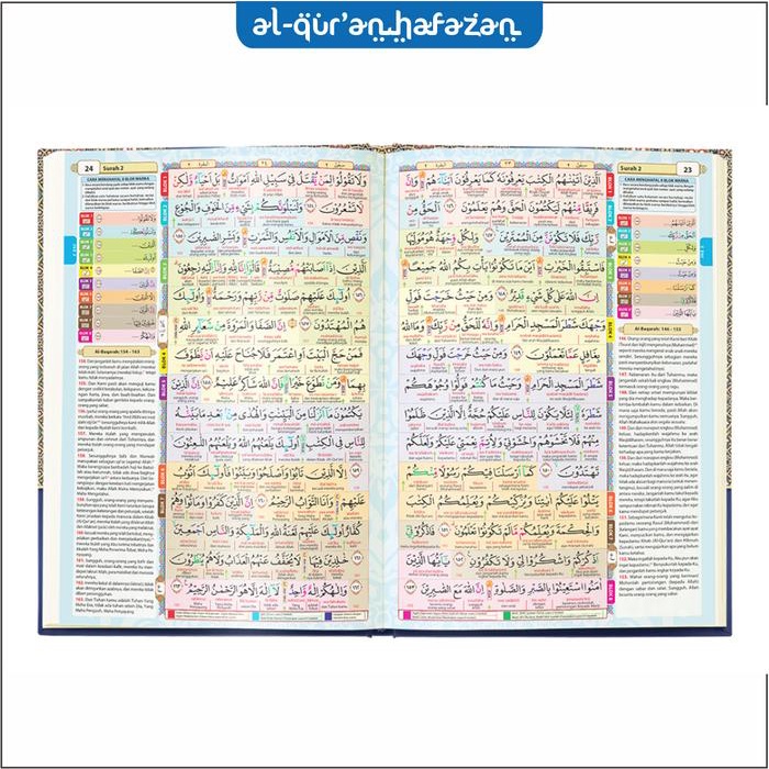 

Diskon Alquran Hafalan Hafazan Perkata Latin 8 Blok Warna Ukuran A4 Quran Besar Packing Aman