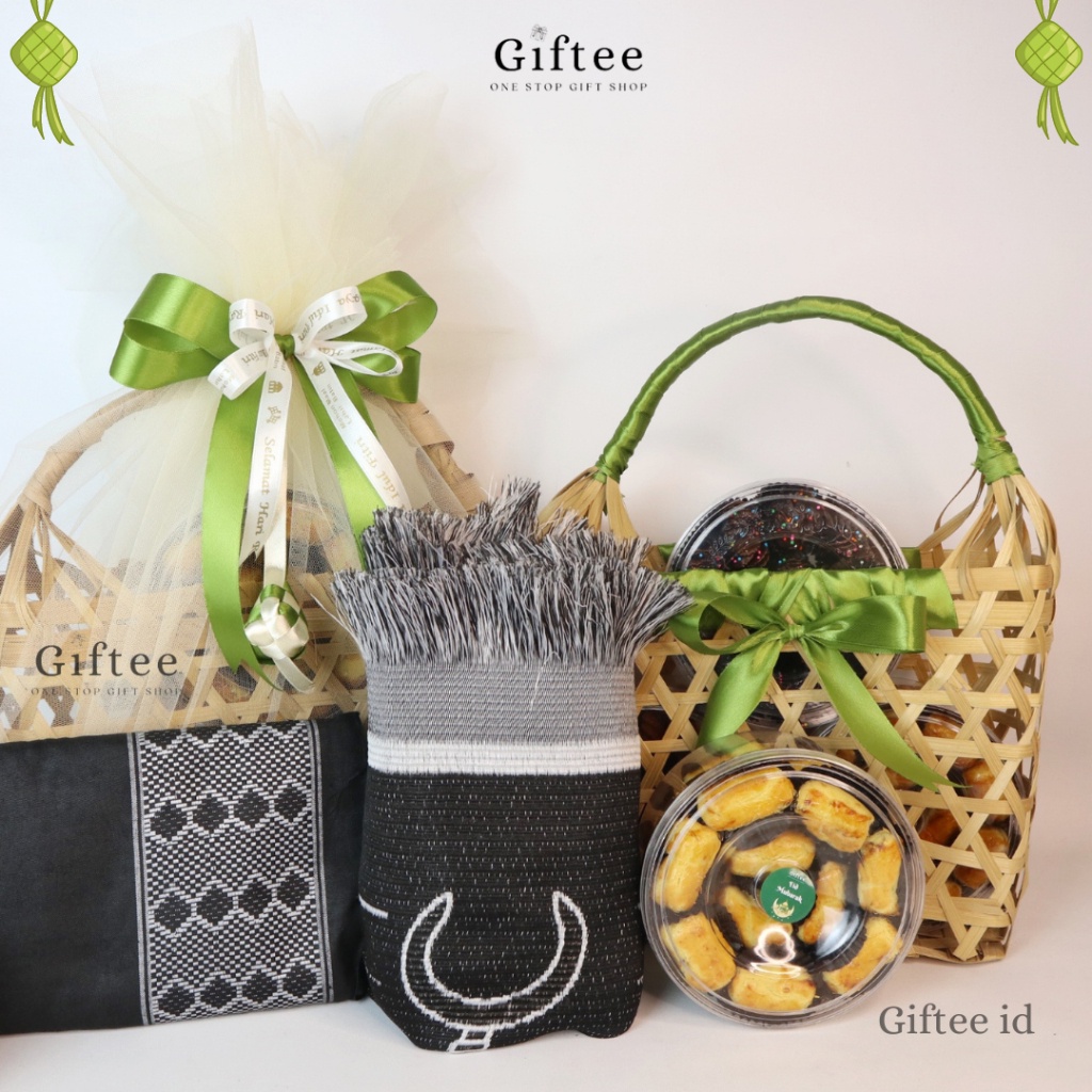 

BESTPROMO HAMPERS LEBARAN ARABIAN KERANJANG ISI SAJADAH KUE KERING COOKIES SIRUP TOPLES PREMIUM ENAK