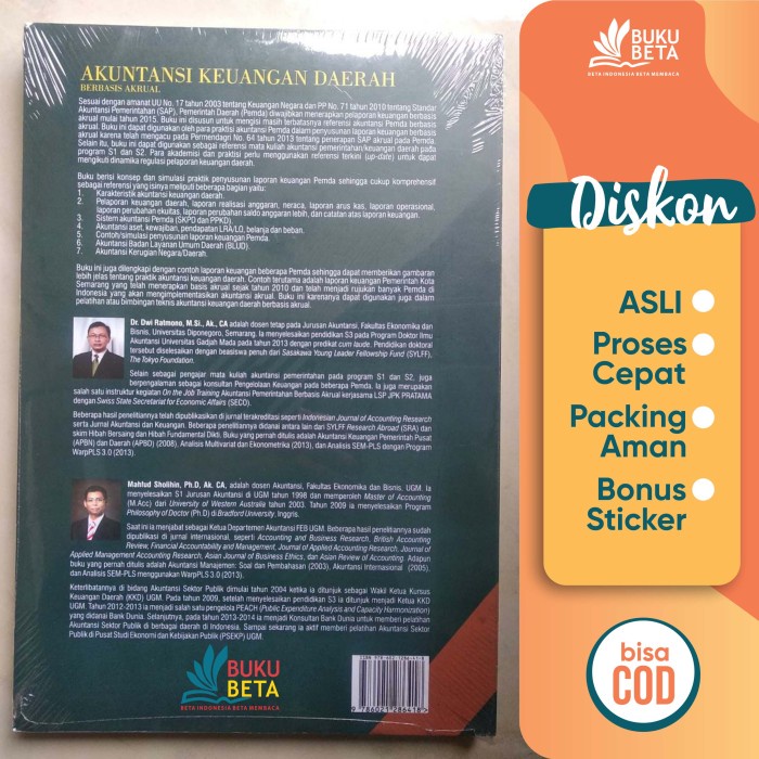 terbaru  akuntansi keuangan daerah, berbasis akrual - dwi ratmono ready