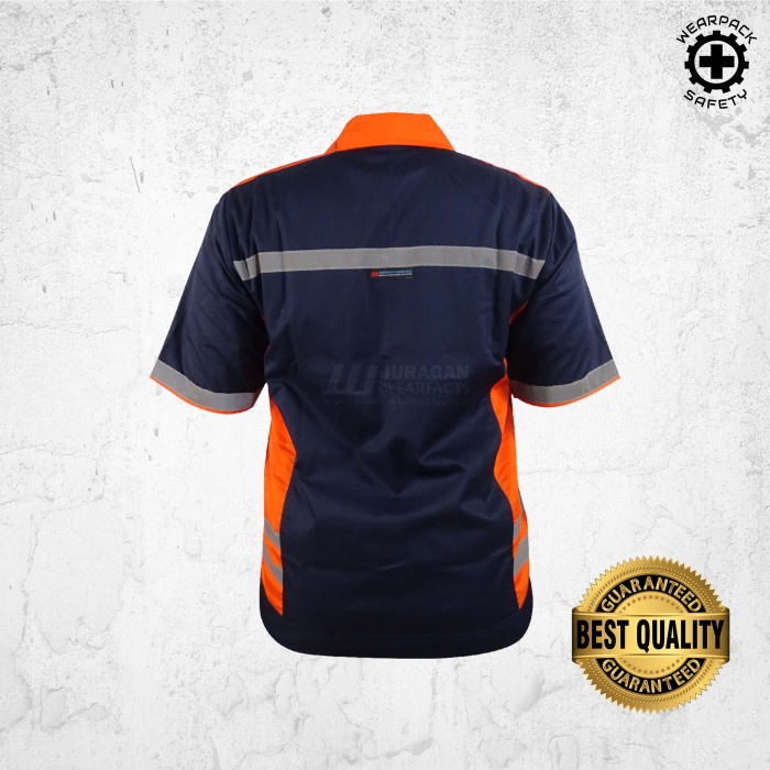 Promo Terbatas Wearpack Kerja Lengan Pendek Merk Juragan Wearpack
