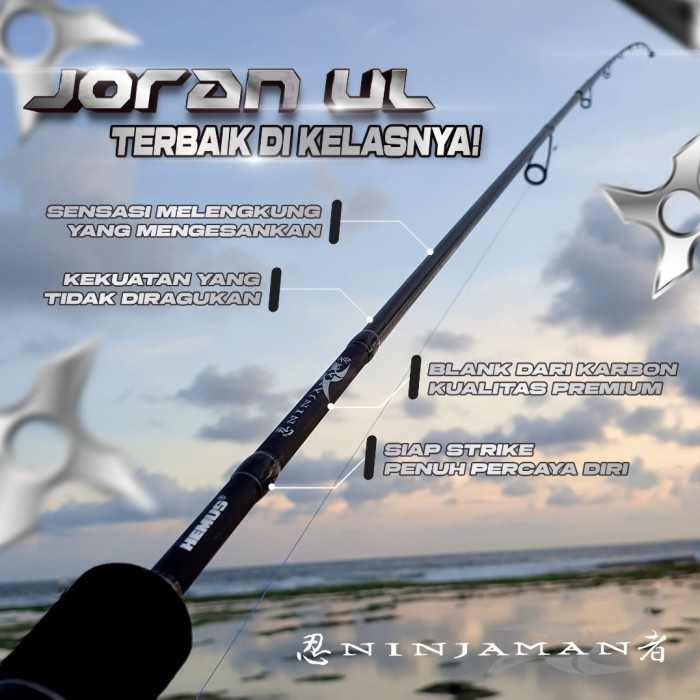 READY STOK JORAN UL HEMUS NINJAMAN 622/662/702/732/762 UL (FULL FUJI) READYY
