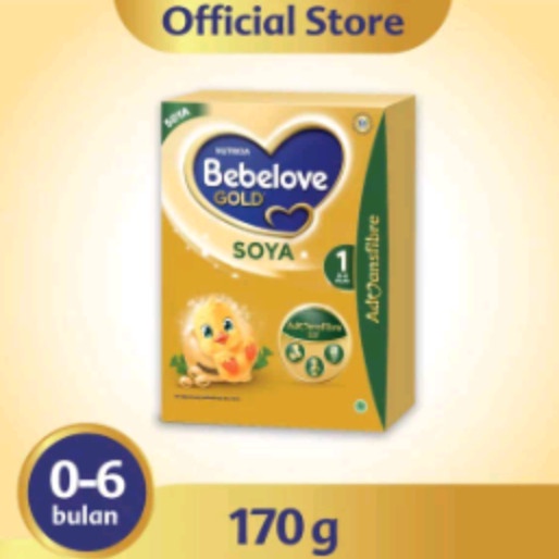 BEBELOVE GOLD SOYA 1 usia 0-6 Bulan 170 gram