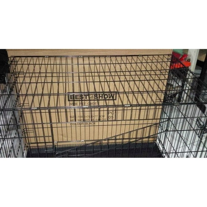 Kandang Besi Lipat Kotak Besar DAYANG 03 Kucing Anjing Kelinci Burung DiskonJual MurahHarga