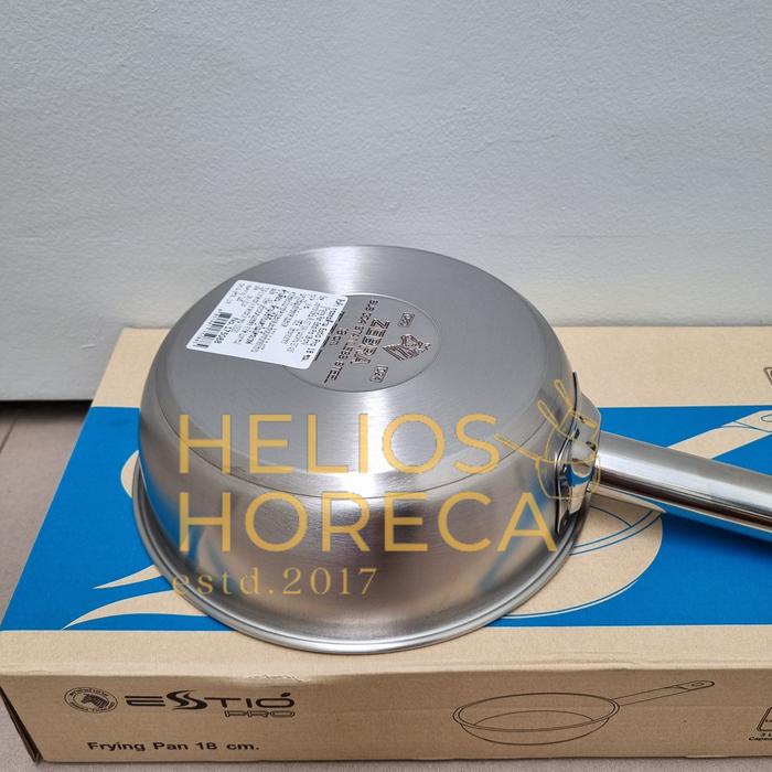 Zebra Estio Pro Frying Pan SUS-304 Fry Pan Penggorengan Fry Wok Saute Pan