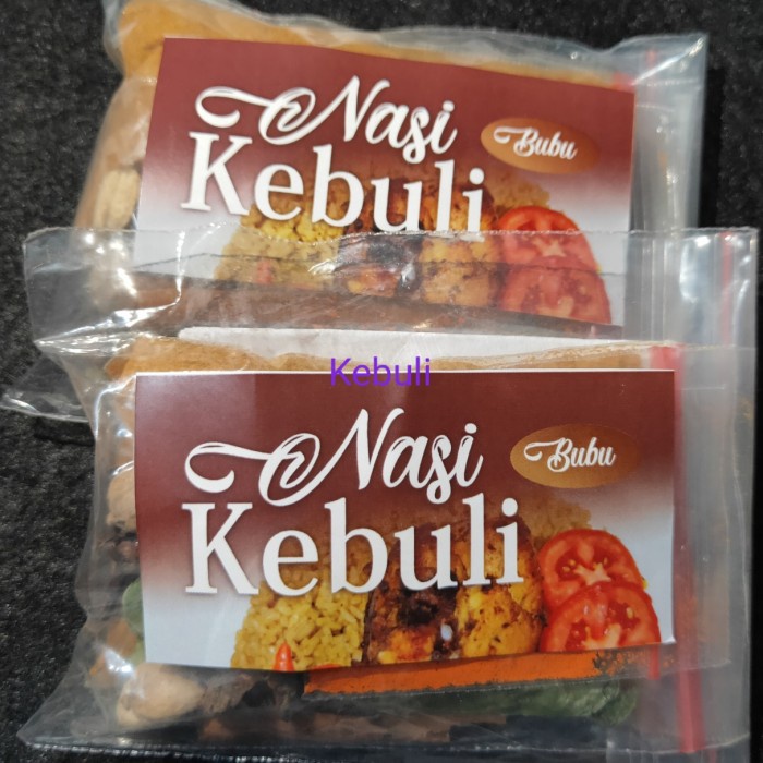 

TERBATAS Bumbu Nasi Kebuli, Briyani, Mandhi dan Kabsah untuk 4 porsi