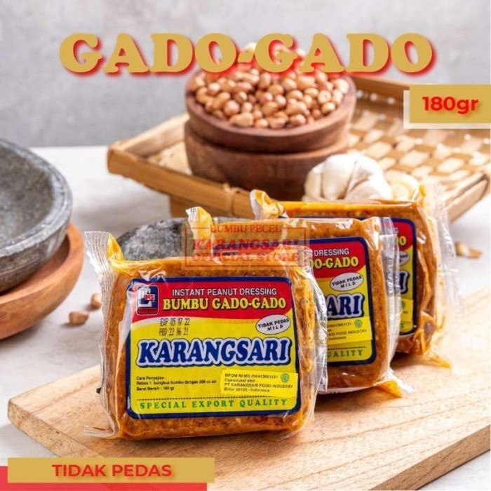 

BERGARANSI Bumbu GADO GADO KarangSari 180gr