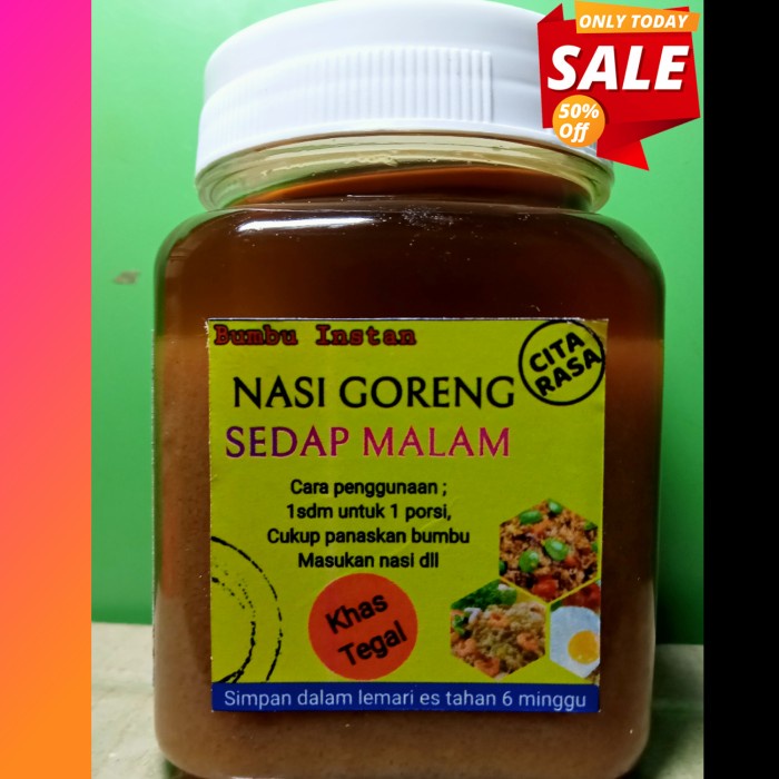

BERMUTU Bumbu nasi goreng Sedap malam