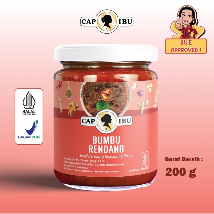 

KOMPLIT Bumbu Rendang Cap Ibu