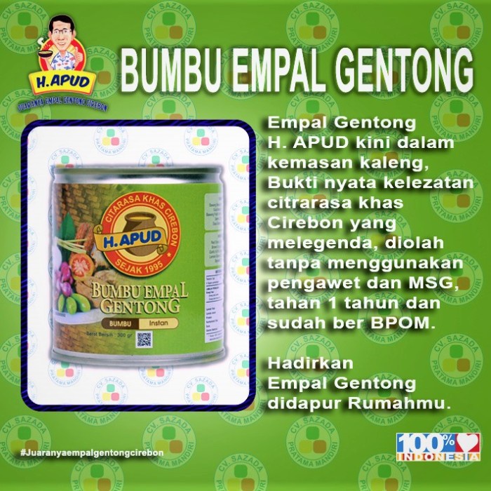 

BIG SALE bumbu empal gentong haji apud