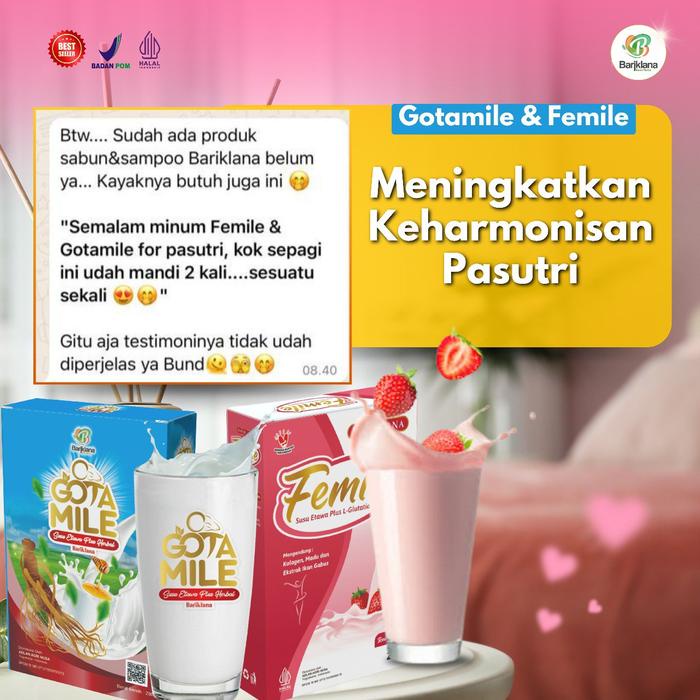 

terbaru !!! gotamile susu etawa plus gingseng dan gula aren dairy milk ready