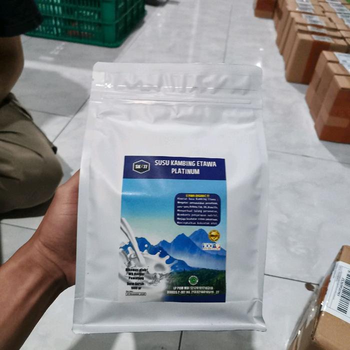 

SK-77 PLATINUM SUSU KAMBING ETAWA KEMASAN 1000GR RASA ORIGINAL UNTUK KESEHATAN TUBUH TERLARIS
