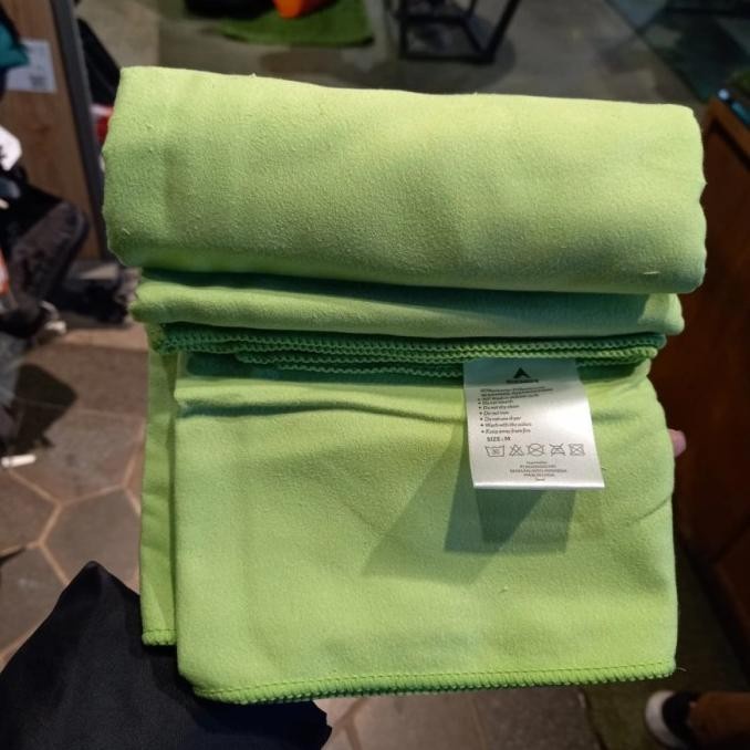 Ready Handuk Eiger 910003491 Pack Towel A Microfiber Original - Green