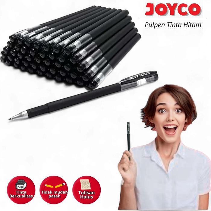 

JTTOP" PULPEN TINTA HITAM ISI 20 PCS MENULIS MENGGAMBAR UNTUK KANTOR MAHASISWA PELAJAR BISA COD