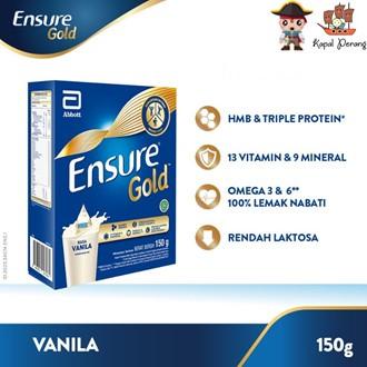 

terbaru !!! ensure gold hmb vanila 150 g ready