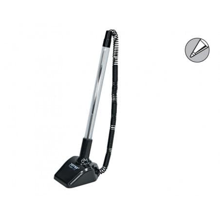 JTTOP" PEN STAND / PEN DESK / PENA BOLPEN GEL PEN TALI TEMPEL MEJA - HITAM