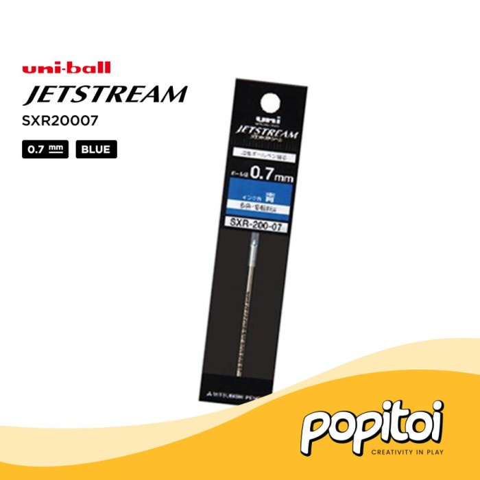 

JTTOP" UNIBALL SXR-200 JETSTREAM 0.5 0.7 MM REFILL ISI ULANG UNI BALL PULPEN