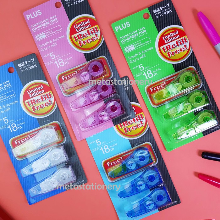 

JTTOP" REFILL TIPEX PLUS WH-635 ISI 3
