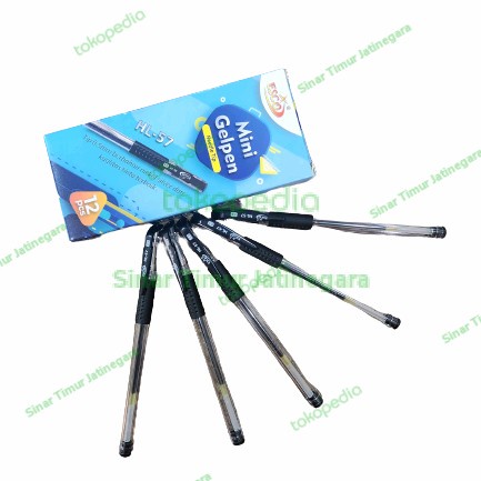 

JTTOP" BALLPOINT GEL MURAH ESCO HL-57 0.5MM 1 LUSIN (12PCS)