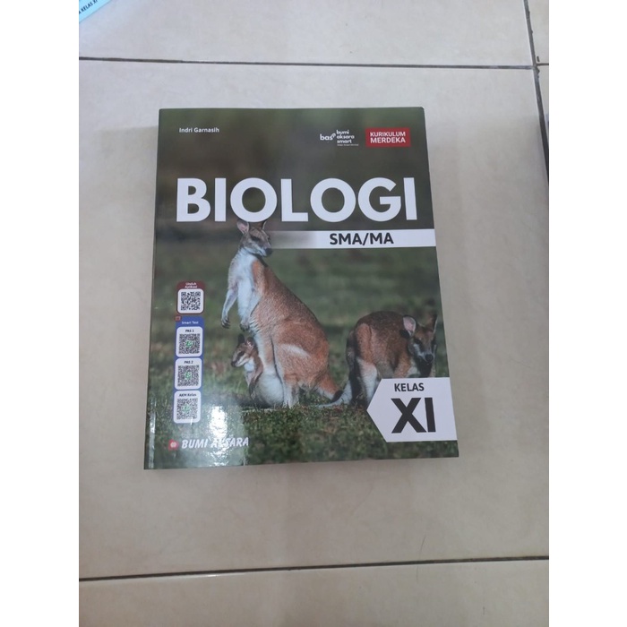 SALE  BIOLOGI KELAS XI -11 SMA/MA KURIKULUM MERDEKA - BUMI AKSARA READYY