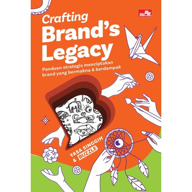

SALE !!! BUKU CRAFTING BRANDS LEGACY PANDUAN STRATEGI MENCIPTAKAN BRAND READYY