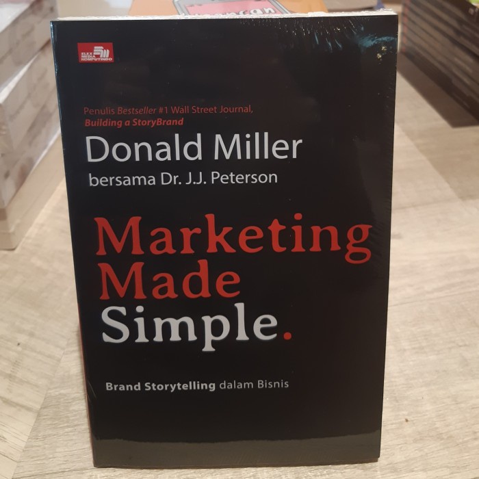 

SALE !!! BUKU MARKETING MADE SIMPLE BY DONALD MIILER READYY